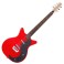 Danelectro Glitter 59, Red/Silver Glitter