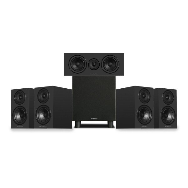 Wharfedale Diamond 12.1i 5.1 Home Cinema Speaker Package, Black
