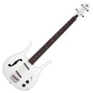 Danelectro Red Hot Longhorn Bass, White