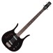 Danelectro Red Hot Longhorn Bass, Black Red