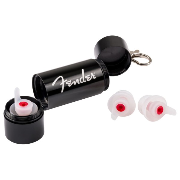 Fender Deluxe Hi-Fi Ear Plugs - ear plugs and case