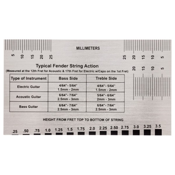 Fender String Action Gauge