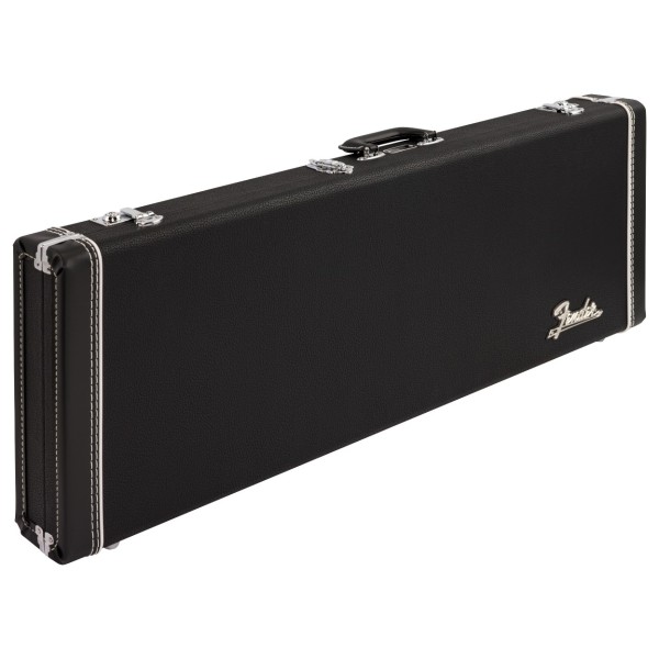 Fender Classic Series Wood Case - Strat/Tele, Left-Hand, Black
