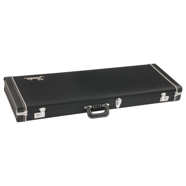 Fender Classic Series Wood Case - Strat/Tele, Left-Hand, Black