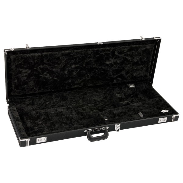 Fender Classic Series Wood Case - Strat/Tele, Left-Hand, Black
