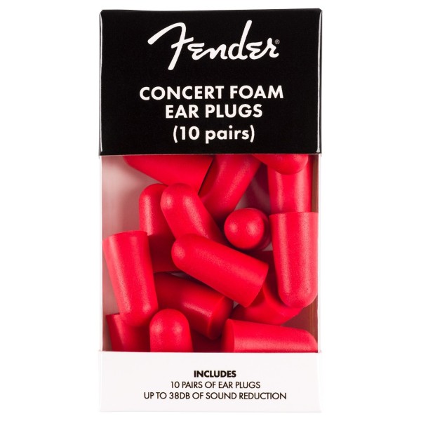 Fender Concert Ear Plugs (10 Pair)