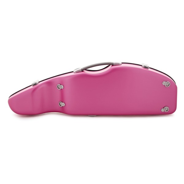 BAM 2004XL BonBon Hightech Violin Case, White & Purple - Back