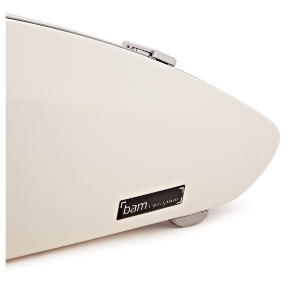 BAM 2004XL BonBon Hightech Violin Case, White & Purple
