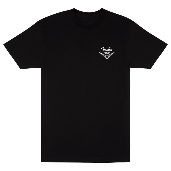 Fender Custom Shop Tee, Black, M