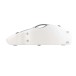 BAM 2004XL BonBon Hightech Violin Case, Yellow & White - Back
