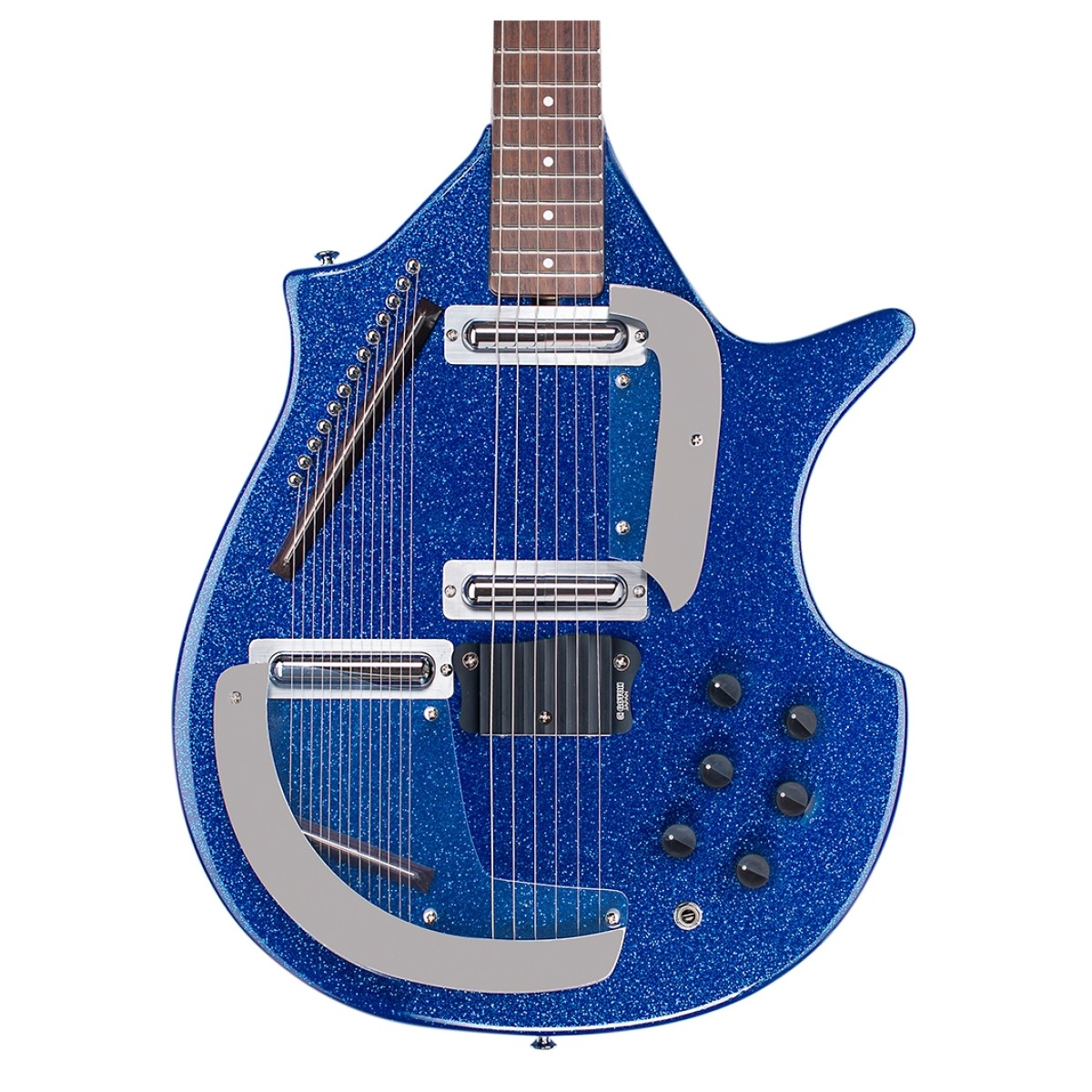 Danelectro Big Sitar, Blue Metalfake | Gear4music
