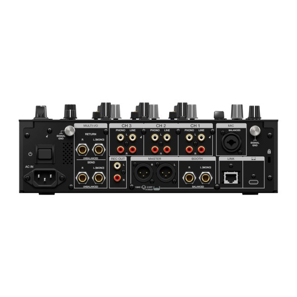 AlphaTheta DJM-V5 DJ Mixer - Rear