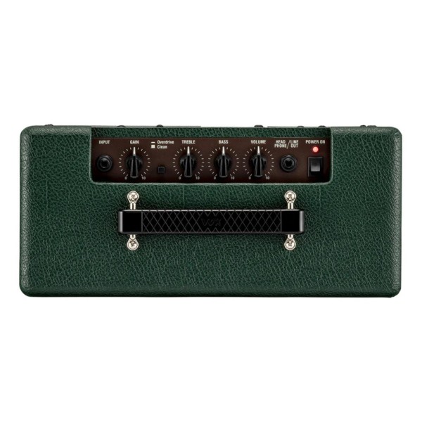 Vox Pathfinder 10 Combo Amp, British Racing Green - top