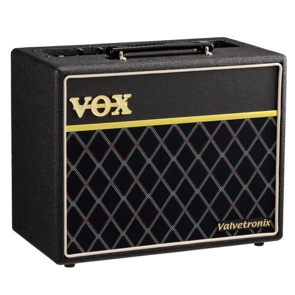Vox VT20X Combo Amp, Classic Blue - angled shot