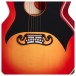 Gibson Johnny Cash SJ-200, Vintage Cherry Sunburst - bridge