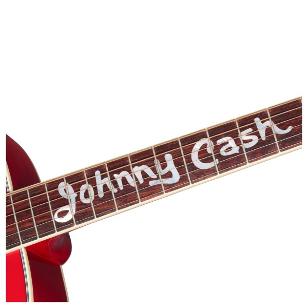 Gibson Johnny Cash SJ-200, Vintage Cherry Sunburst - Johnny Cash inlay