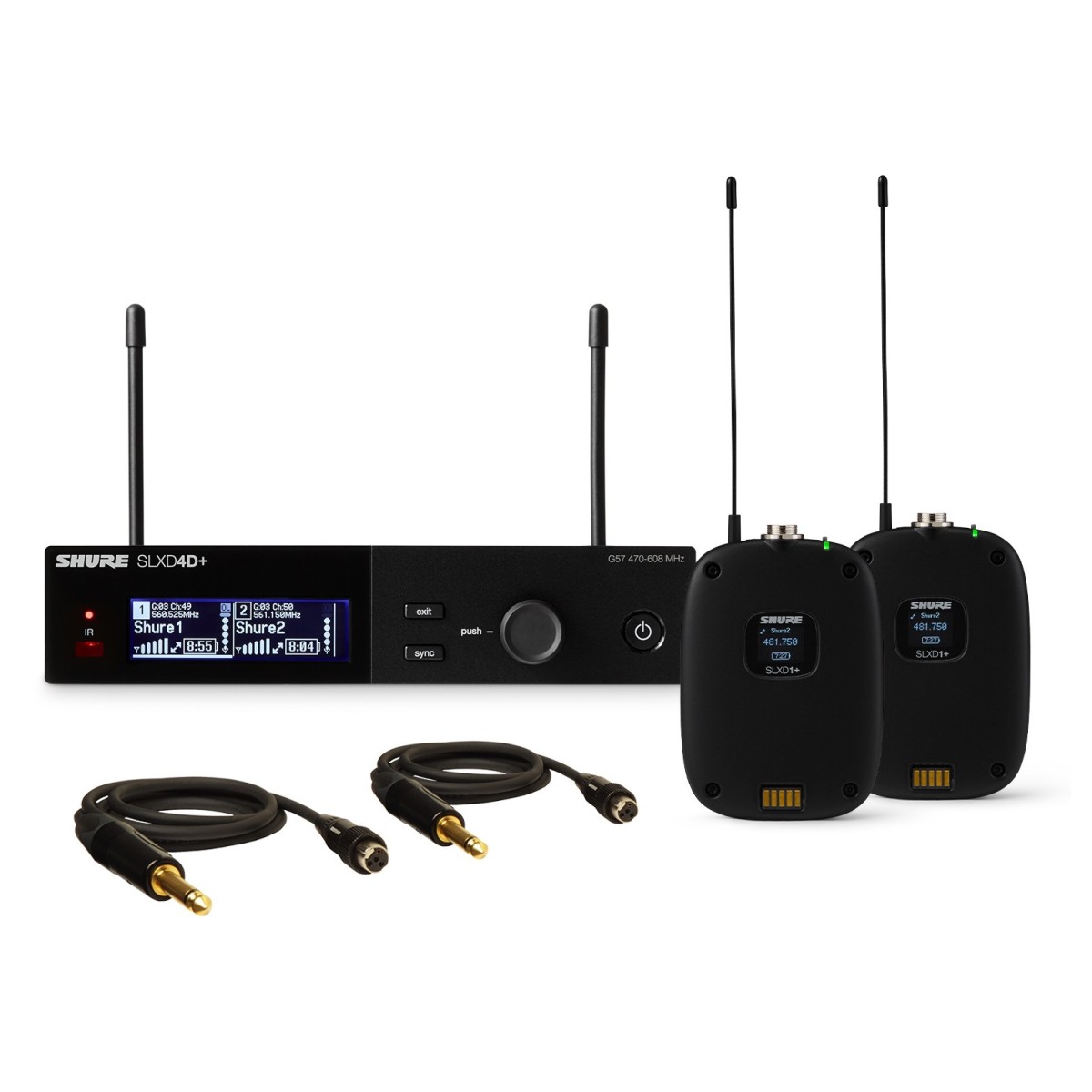 Click to view product details and reviews for Shure Slxd Dual Wireless Bodypack System S50.