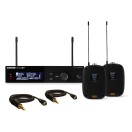 Shure SLXD+ Dual Wireless Bodypack System, S50