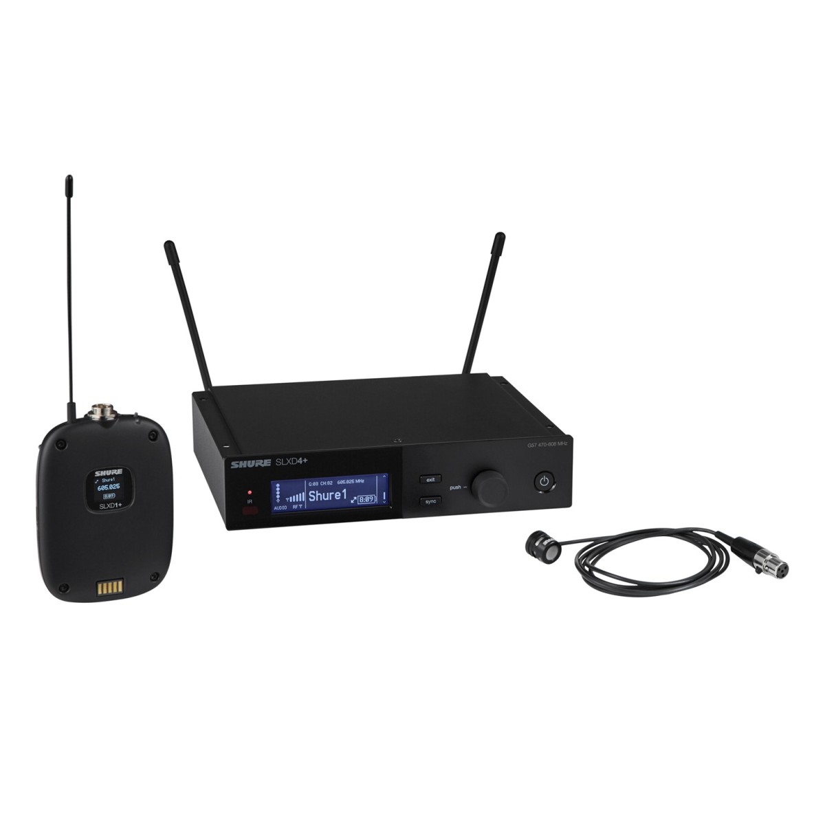 Click to view product details and reviews for Shure Slxd Wireless Lavalier Microphone System K55.