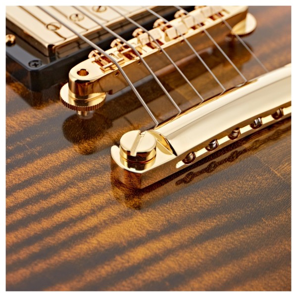 Gibson Custom Les Paul Axcess Custom Figured Top, Bengal Burst #CS502759 - bridge