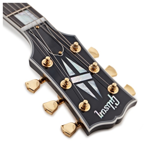Gibson Custom Les Paul Axcess Custom Figured Top, Bengal Burst #CS502759 - headstock logo