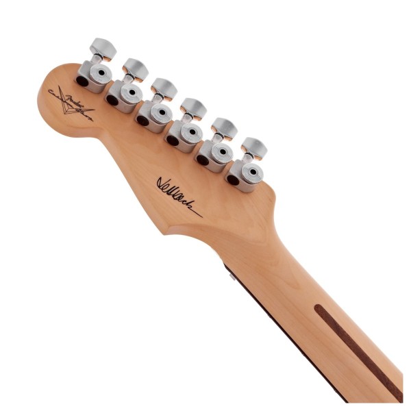 Fender Custom Shop Jeff Beck Strat, Surf Green #XN17196 - back of headstock
