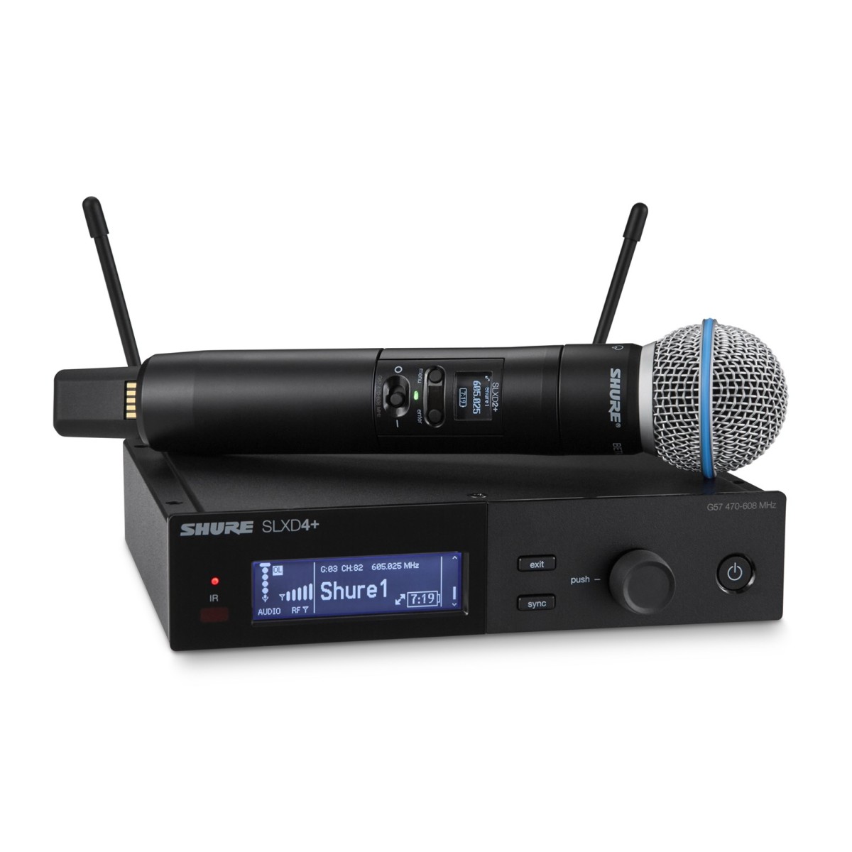 Click to view product details and reviews for Shure Slxd Wireless Handheld Microphone System With Beta58 K55. Click to view product details and reviews for Shure Slxd Wireless Handheld Microphone System With Beta58 K55.
