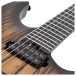Schecter C-1, Pale Moon - upper frets