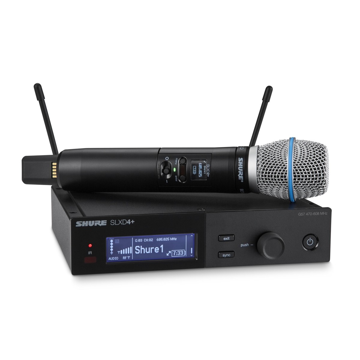 Click to view product details and reviews for Shure Slxd Wireless Handheld Microphone System With Beta87a S50.