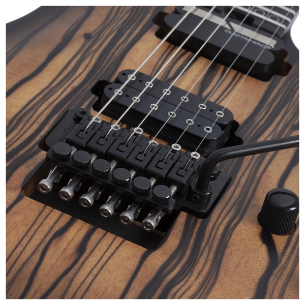 Schecter C-1 FR-S, Pale Moon - bridge
