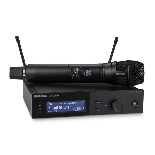 Shure SLXD+ Wireless Handheld Microphone System with Nexadyne NXN8/C, K55