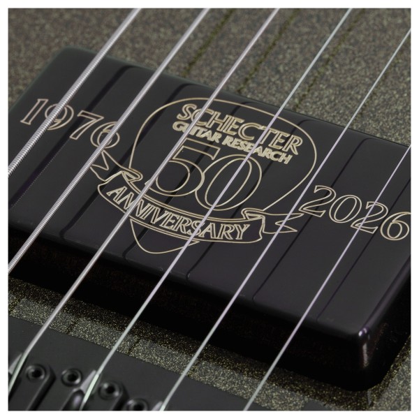Schecter C-1 50TH Anniversary - 50th anniversary pickup cover