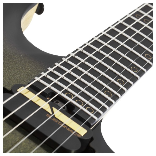 Schecter C-1 FR-S 50TH Anniversary - upper frets