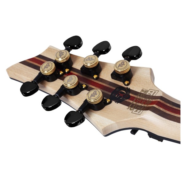 Schecter C-1 FR-S 50TH Anniversary - back of headstock