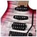 Cort Space G6MS Headless Guitar, Semi Gloss Lava - pickups