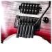 Cort Space G6MS Headless Guitar, Semi Gloss Lava - bridge