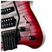 Cort Space G6MS Headless Guitar, Semi Gloss Lava - controls