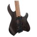 Cort Space G6MS Headless Multiscale Guitar, Semi Gloss Trans Black - body