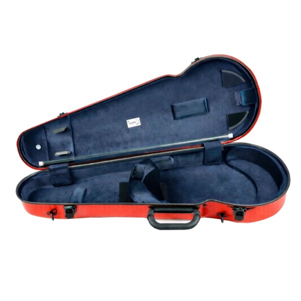 BAM 2200XL Hightech Shaped Viola Case, Orange