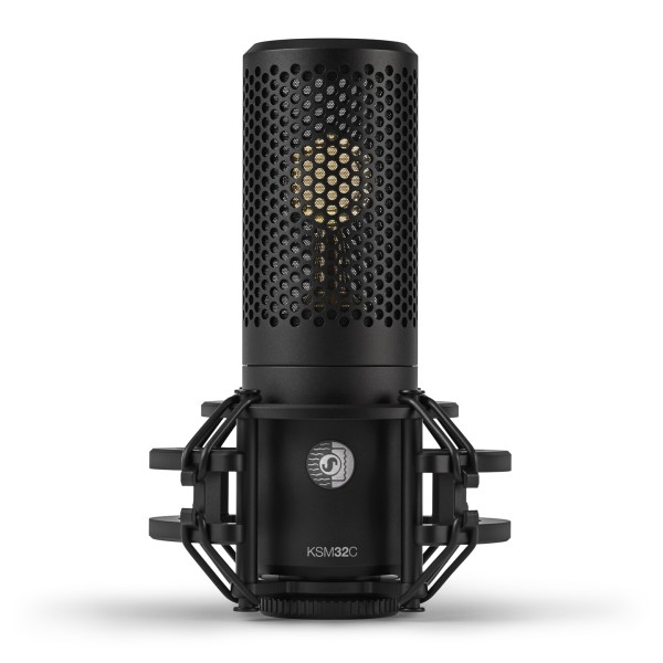Shure KSM32C Large Diaphragm Condenser Microphone - Shock Mount