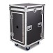 Trojan Pro 16U Heavy-Duty Wheeled Mixer Rack Flight Case