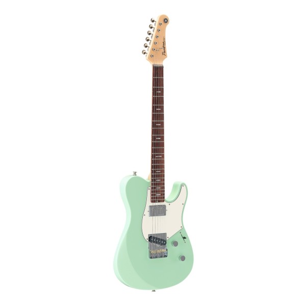 Yamaha PACS+11S Pacifica, Peppermint Green - angled shot
