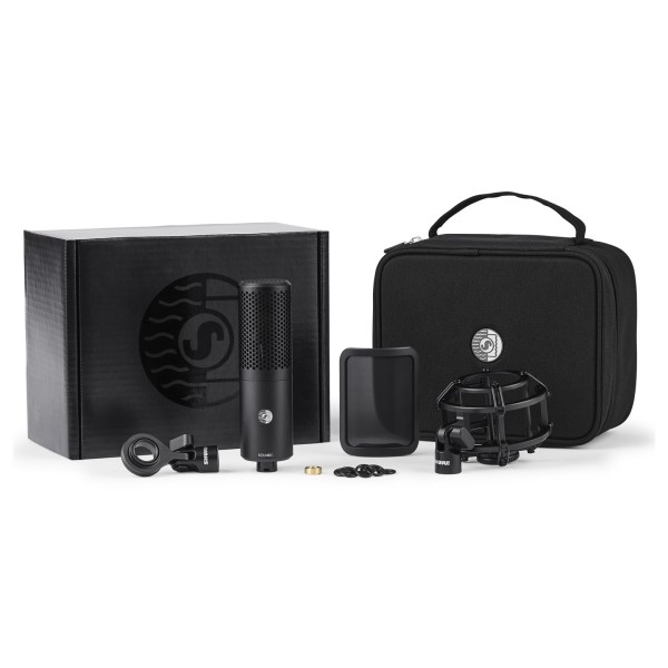 Shure KSM40C Large Diaphragm Condenser Microphone Bundle - Boxed Contents
