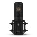 Shure KSM44MP Large Diaphragm Condenser Microphone Front View Shockmount Tabletop