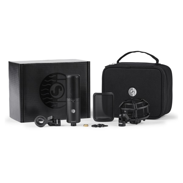 Shure KSM44MP Large Diaphragm Condenser Microphone Accessories Packaging
