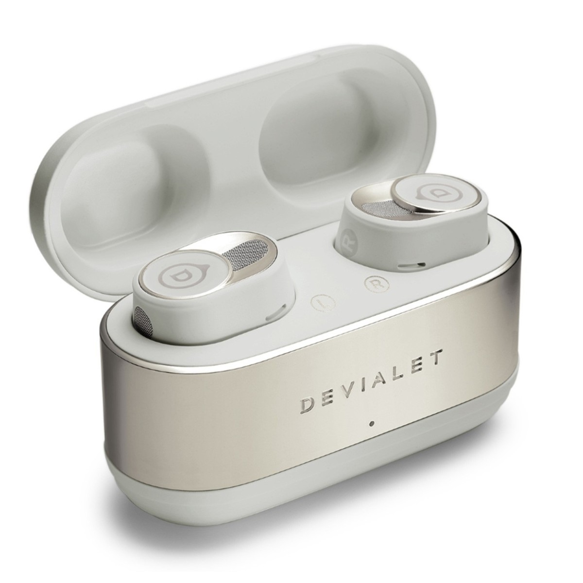 Devialet Gemini II Wireless Earbuds Light Pearl