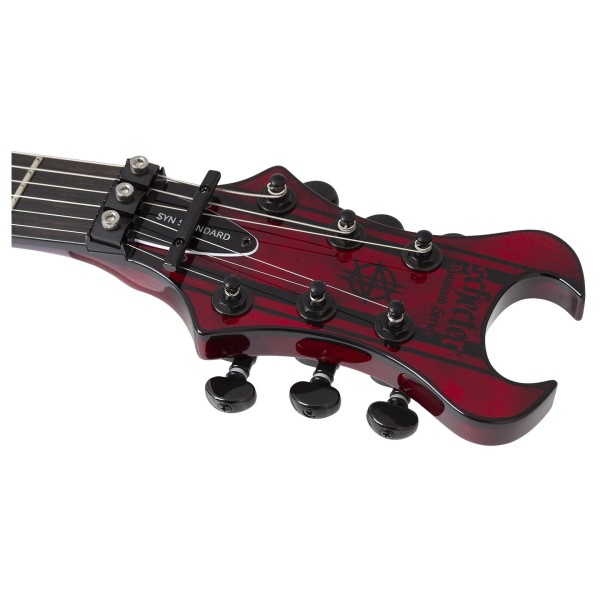 Schecter Synyster Standard Plus, TDR - headstock