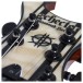 Schecter Synyster Standard Plus, GN - headstock logo