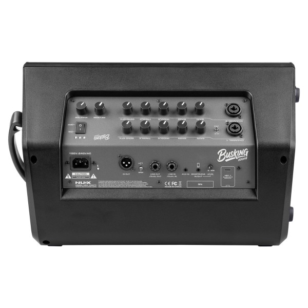 NUX NBA-20 200W FRFR Busking Speaker - Rear