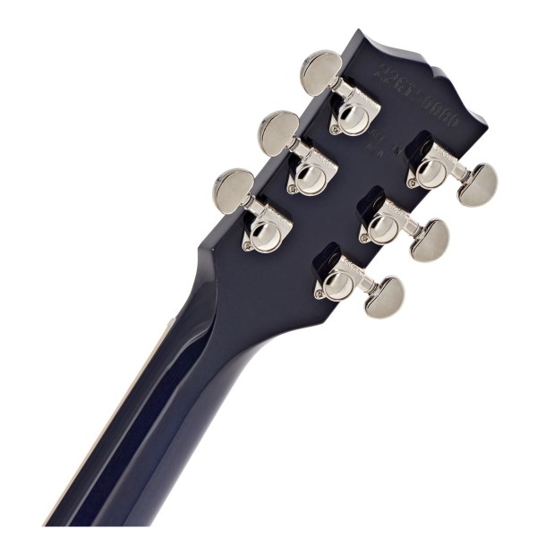 Gibson Les Paul Standard 60s Figured Top, Blueberry Burst #226150080 - back of headstock